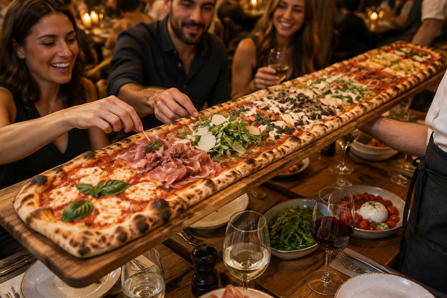 Pizza la metru